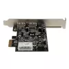 StarTech.com 2 Port PCI Express (PCIe) SuperSpeed USB 3.0 Card Adapter with UASP - LP4 Power