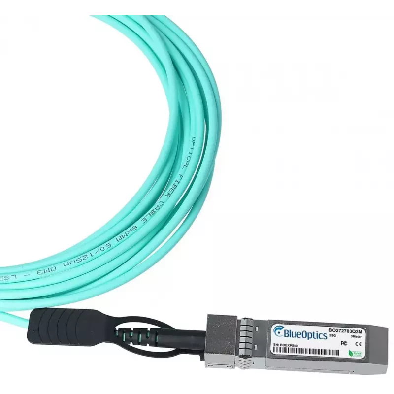 BlueOptics Q9S68A-BO InfiniBand/fibre optic cable 5 m SFP28 Aqua
