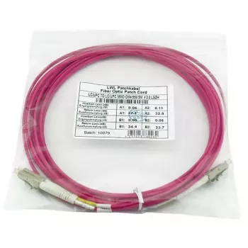 BlueOptics QK733A-BO InfiniBand fibre optic cable 2 m 2x LC Violet