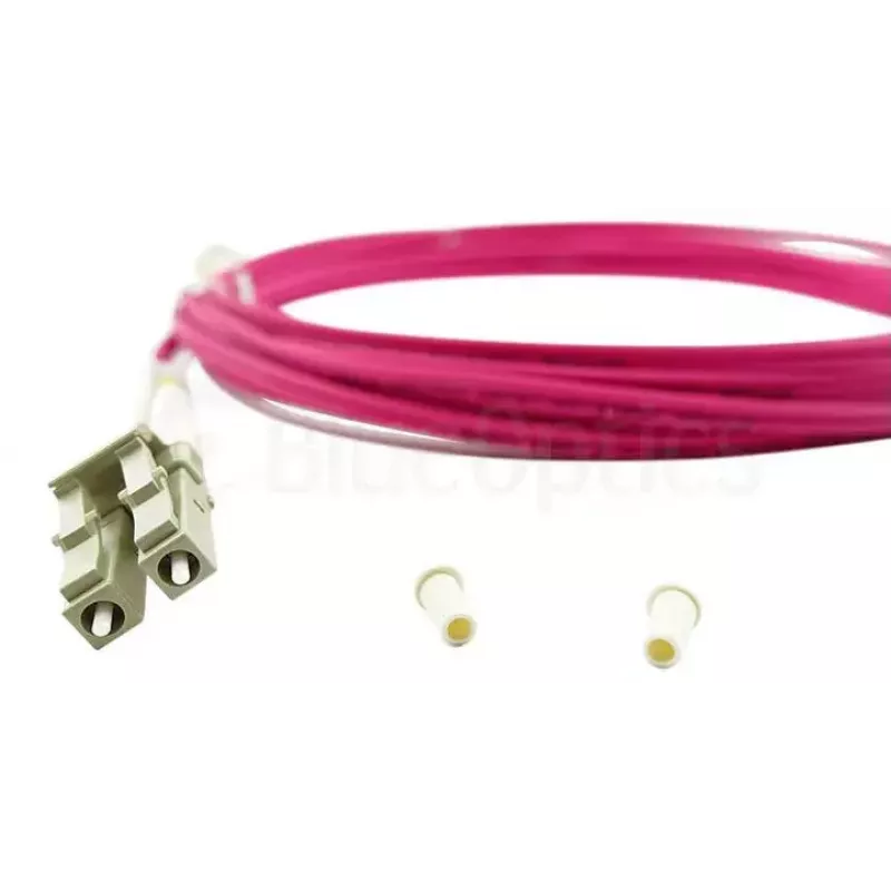 BlueOptics QK733A-BO InfiniBand fibre optic cable 2 m 2x LC Violet