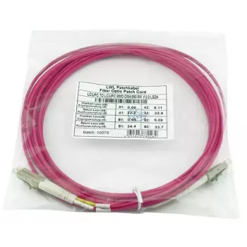 BlueOptics QK734A-BO InfiniBand fibre optic cable 5 m LC OM4