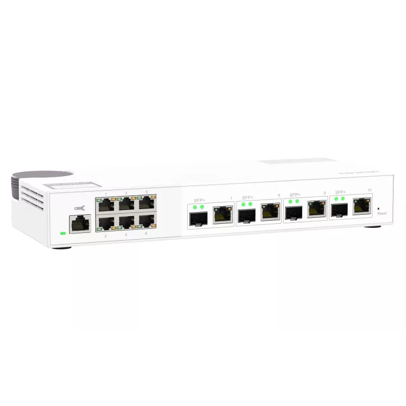 QNAP QSW-M2106-4C network switch Managed L2 2.5G Ethernet (100/1000/2500) White