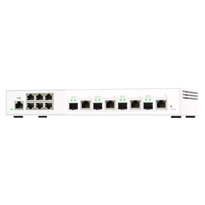 QNAP QSW-M2106-4C network switch Managed L2 2.5G Ethernet (100/1000/2500) White