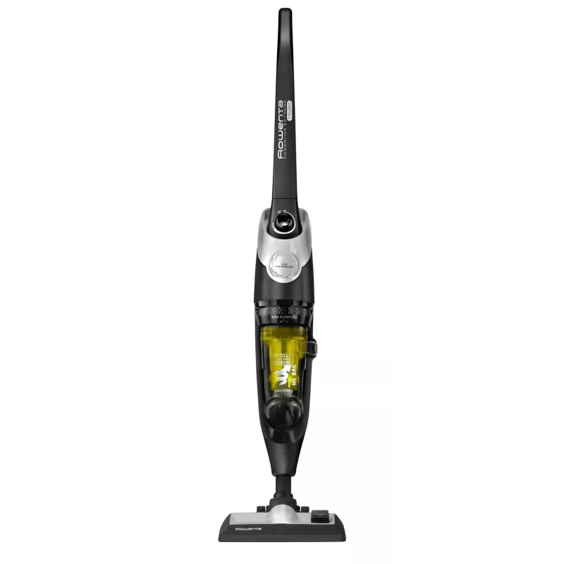 Rowenta RH8155WA stick vacuum/electric broom AC Dry Cyclonic Bagless 0.9 L 750 W Black, Silver, Yellow