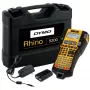DYMO RHINO 5200 Industrial Label Maker | Labelling Machine Kit Case | Time-Saving Hot KeysPrints FastDurable Label Maker For Job Sites and Heavy-Duty Labelling Jobs | UK Plug