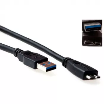 USB 3.0 A male - USB micro B male 0.50 m ACT SB3028