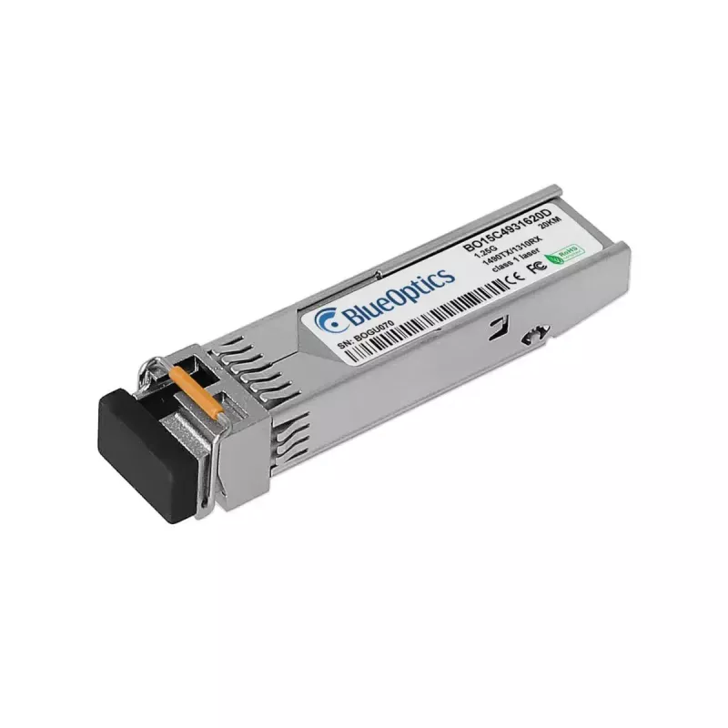 Fiber optic transceiver module BlueOptics SF1G-SF14C-BO SFP LC Aluminium
