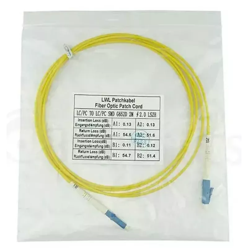 BlueOptics SFP2121BU30MK InfiniBand fibre optic cable 30 m LC Yellow
