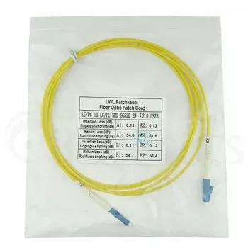 BlueOptics SFP2121BU50MK InfiniBand fibre optic cable 50 m LC Yellow