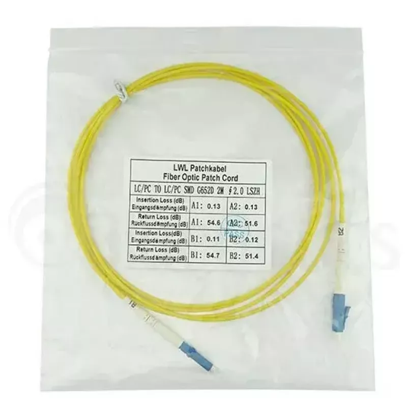 BlueOptics SFP2121BU50MK InfiniBand fibre optic cable 50 m LC Yellow