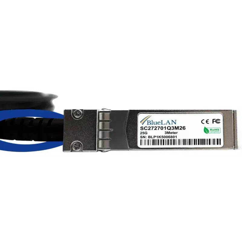 SFP28 DAC Cable BlueOptics SFP28-DAC-1M-ZY-BL 1m SFP28 Female