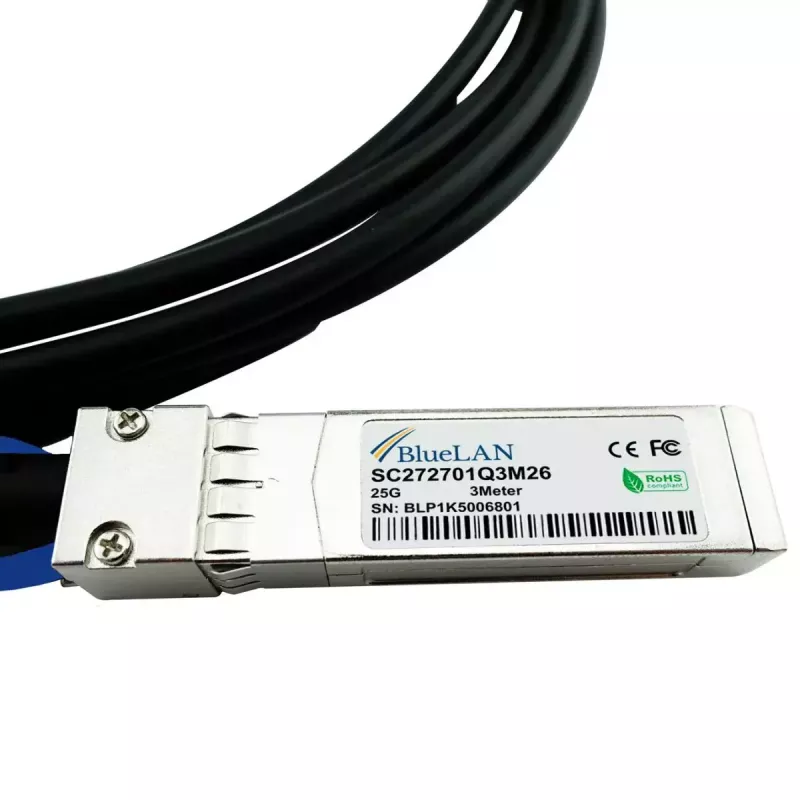 SFP28 DAC Cable BlueOptics SFP28-DAC-2M-PS 2m Male Connector