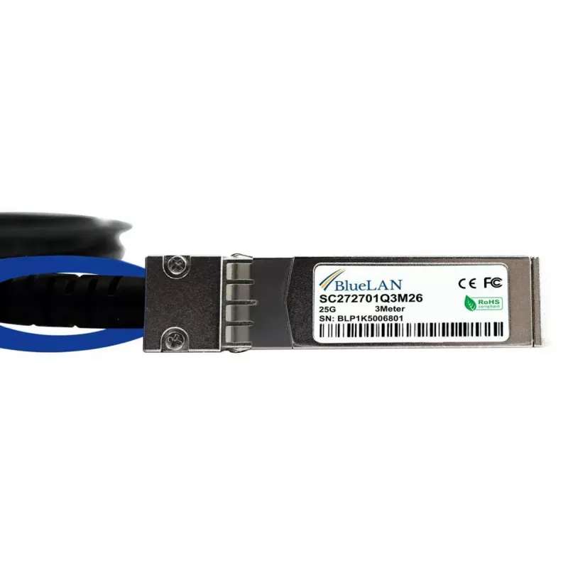 SFP28 DAC Cable BlueOptics SFP28-DAC-3M-AT-BL 3m Male/Male