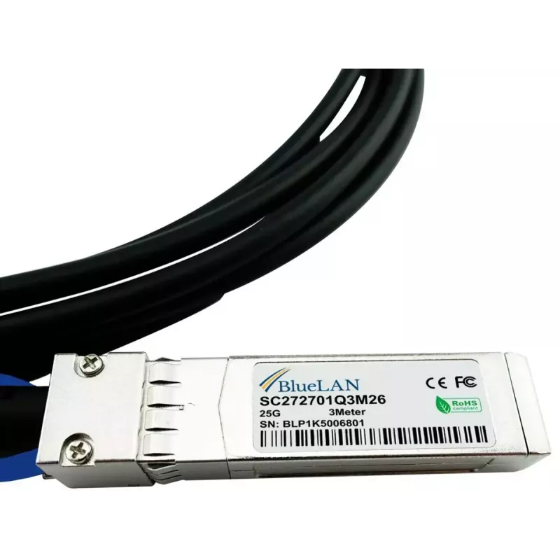 SFP28 DAC Cable BlueOptics SFP28-DAC-3M-DL 3m Male/Male