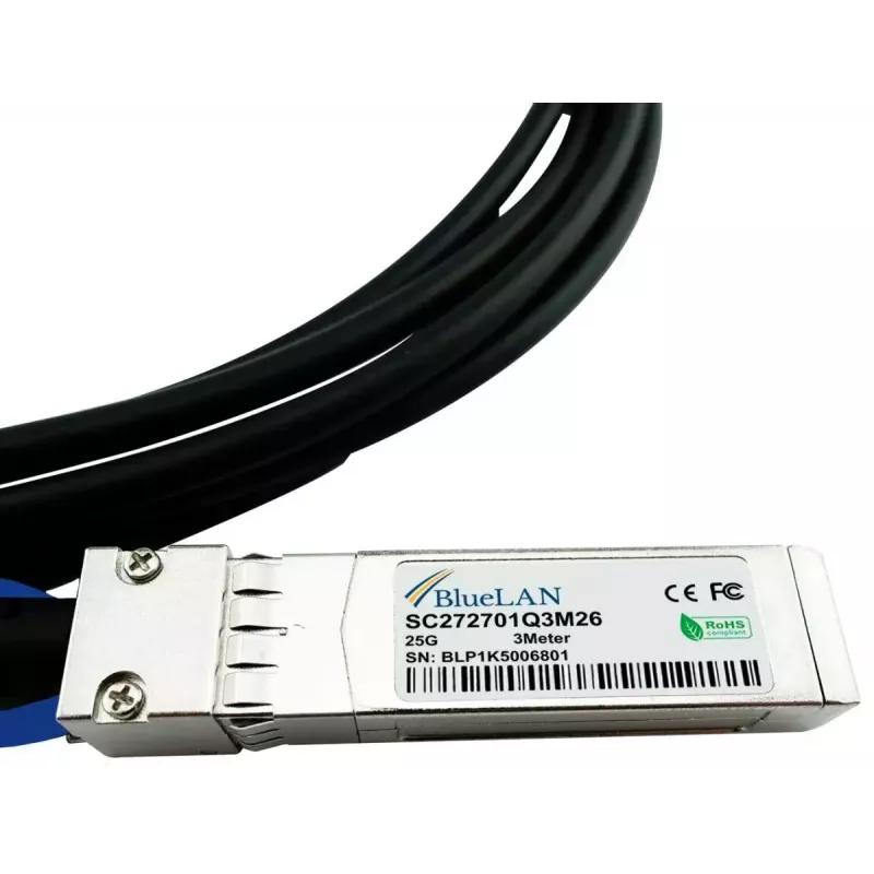 SFP28 DAC Cable BlueOptics SFP28-DAC-3M-FR-BL 3m Male/Male