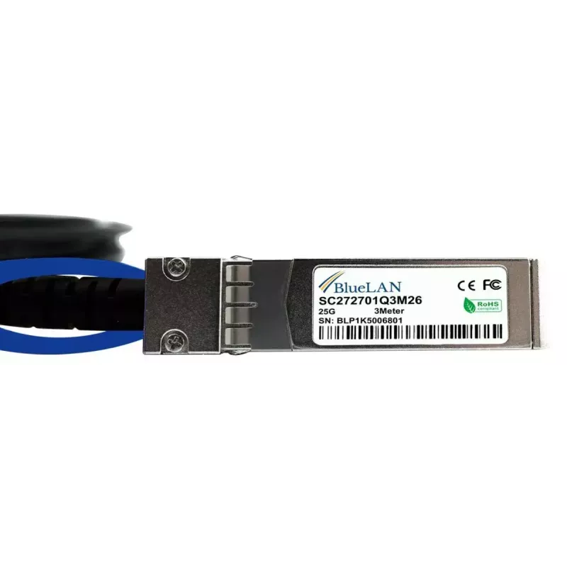 SFP28 DAC Cable BlueOptics SFP28-DAC-3M-FR-BL 3m Male/Male