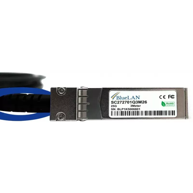 SFP28 DAC Cable BlueOptics SFP28-DAC-3M-NG-BL 3m InfiniBand