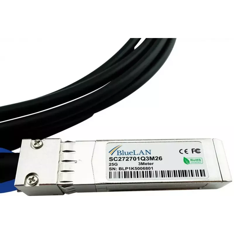 SFP28 DAC Cable BlueOptics SFP28-DAC-3M-QL 3m Male/Male