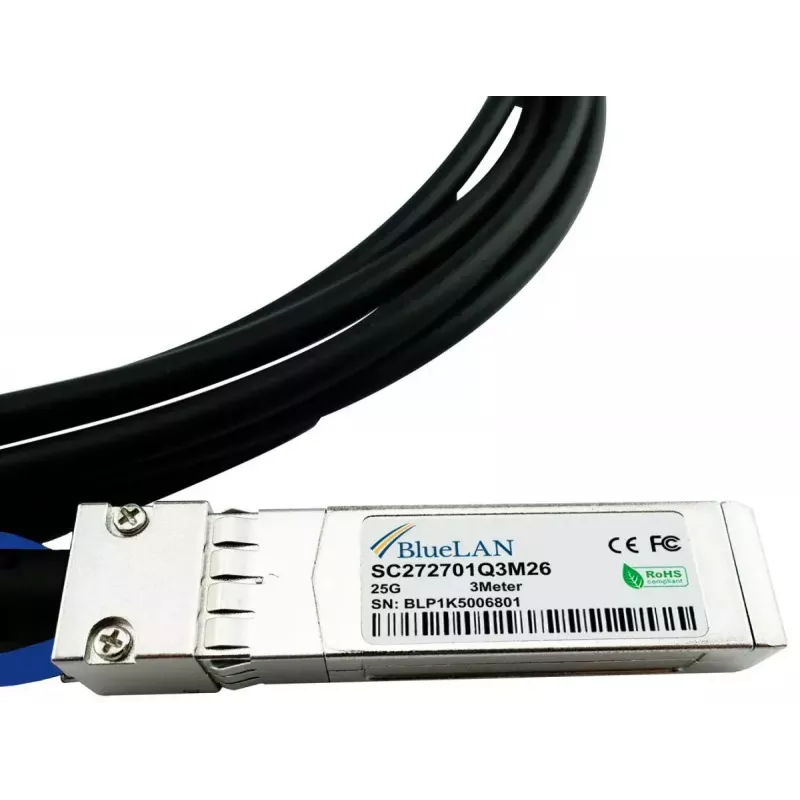 SFP28 DAC Cable BlueOptics SFP28-DAC-3M-ZY 3m Male/Male