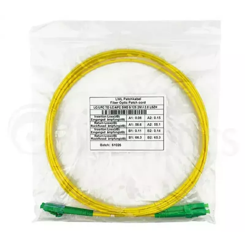 BlueOptics SFP3131BU10MM InfiniBand fibre optic cable 10 m LC Yellow