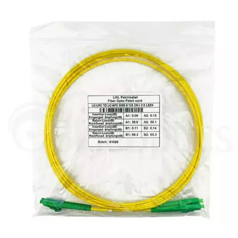 BlueOptics SFP3131BU15MM InfiniBand Fibre Optic Cable 15m LC Yellow
