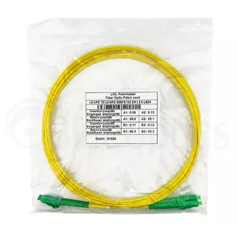 BlueOptics SFP3131BU5MM InfiniBand fibre optic cable 5 m LC Yellow