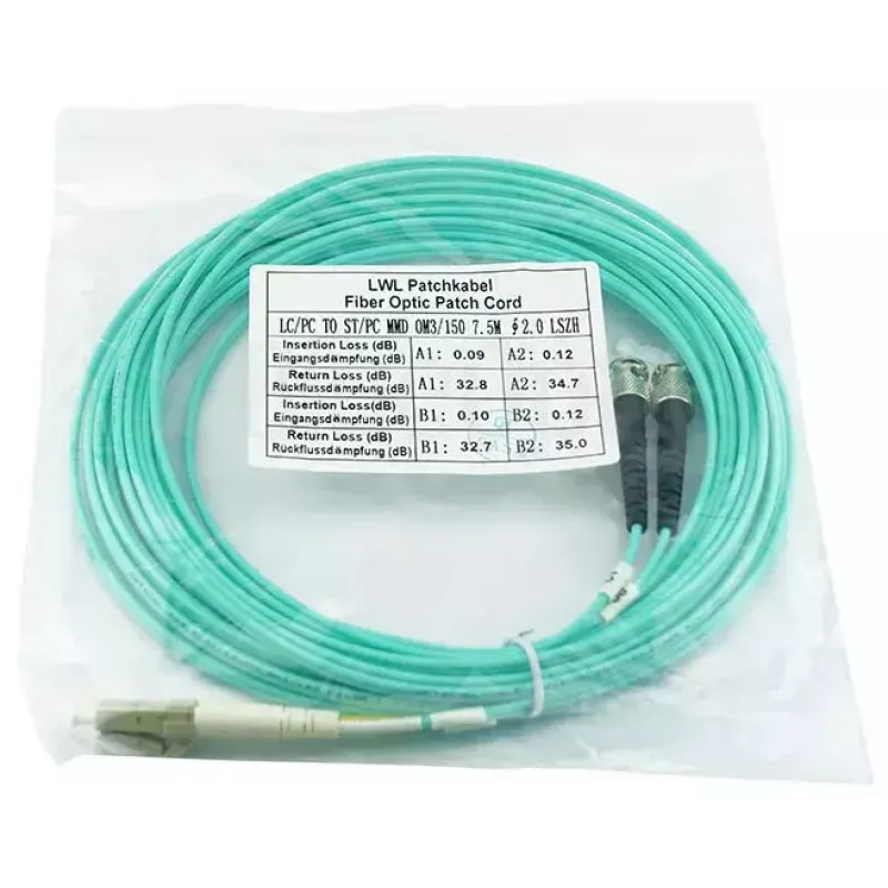 Fibre optic cable BlueOptics SFP3133EU20MK 20 m LC ST OM3