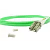 Fibre optic cable BlueOptics SFP3133GU10MK LC ST OM5 10 m Lime