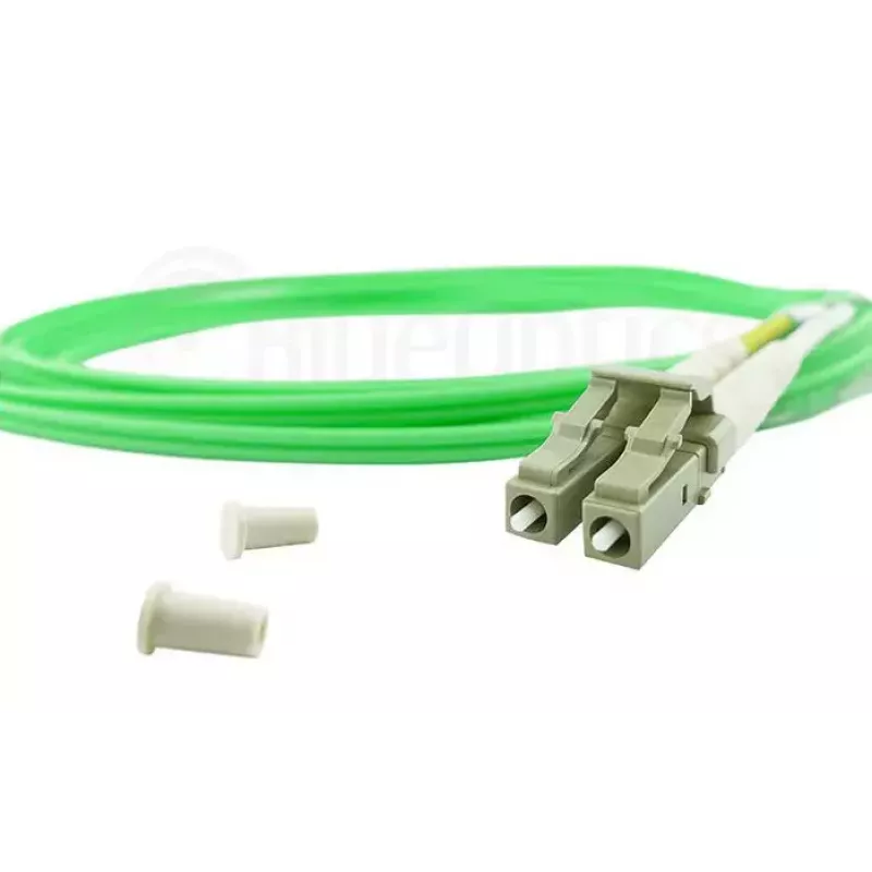 Fibre optic cable BlueOptics SFP3133GU10MK LC ST OM5 10 m Lime