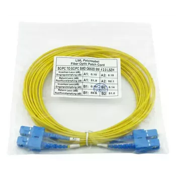 BlueOptics SFP3232BU20MK InfiniBand Fibre Optic Cable 20 m SC Yellow
