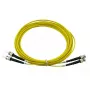 Fibre optic cable BlueOptics SFP3333BU7.5MK 7.5 m ST Yellow