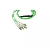 Fibre optic cable BlueOptics SFP5141GU1MKB MPO 4x LC OM5 1 m Lime