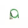 Fibre optic cable BlueOptics SFP5141GU1MKB MPO 4x LC OM5 1 m Lime