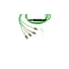 Fibre optic cable BlueOptics SFP5141GU2MKB MPO 4x LC OM5 2 m Lime