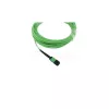 Fibre optic cable BlueOptics SFP5141GU3MKB MPO 4x LC OM5 3 m Lime