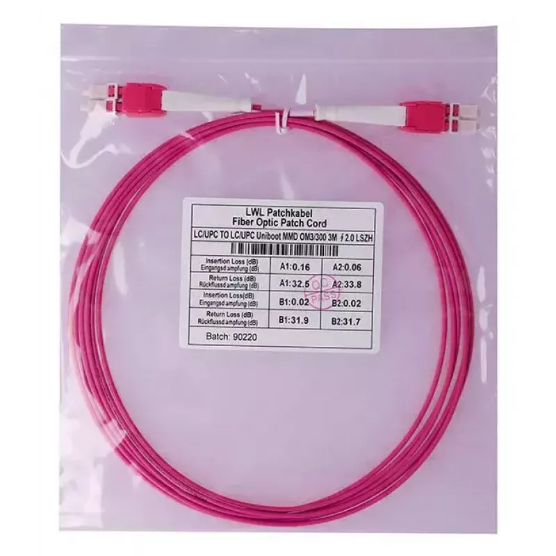 BlueOptics SFP8181FU5MK InfiniBand fibre optic cable 5 m LC OM4