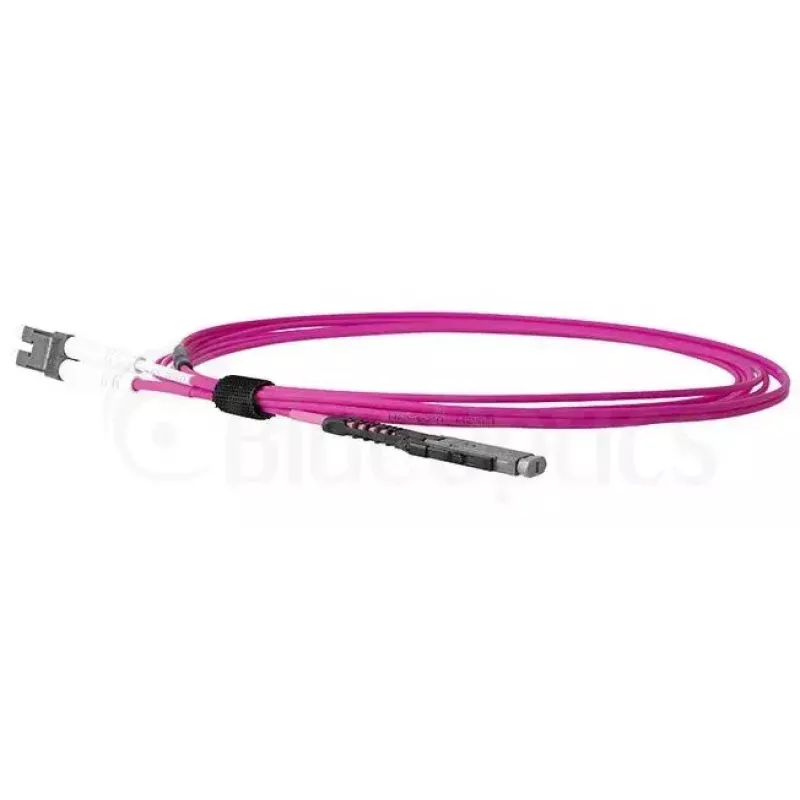 Fibre optic cable BlueOptics SFP9231FU10MK MDC LC OM4 10 m Magenta