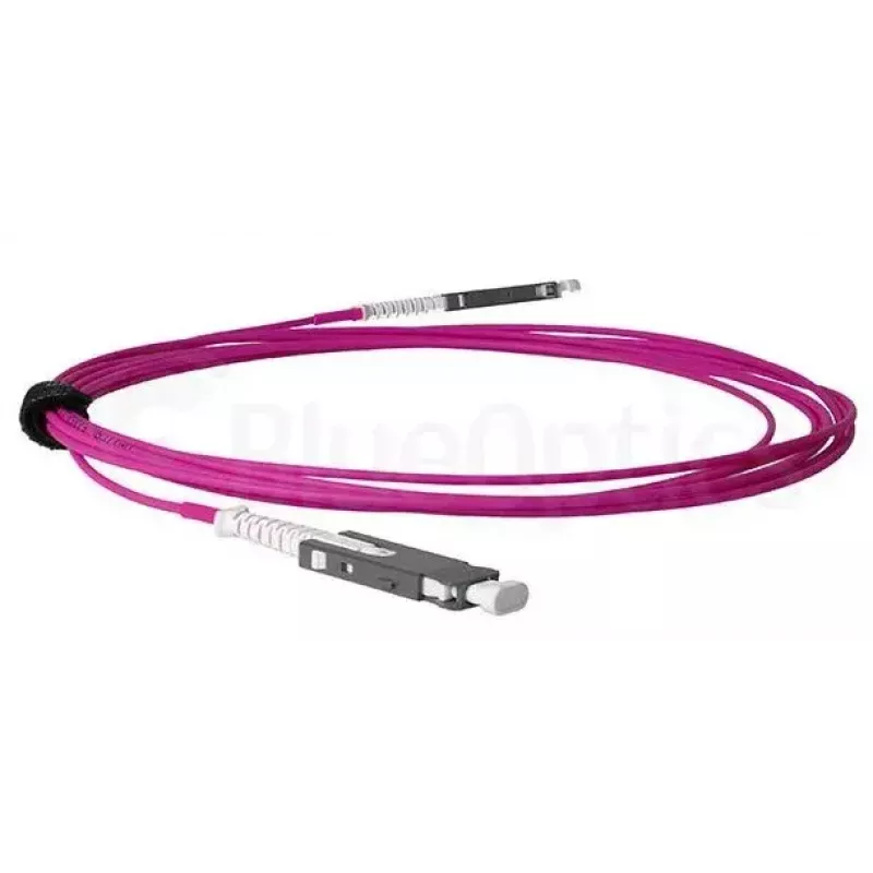 Fibre optic cable BlueOptics SFP9331FU0.5MK SN LC OM4 0.5m Violet