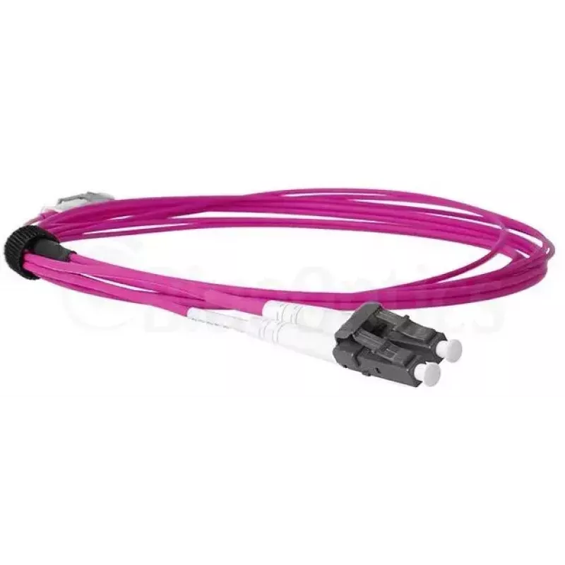 Fibre optic cable BlueOptics SFP9331FU1MK SN LC OM4 1 m Violet