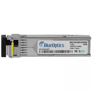 SFP transceiver module BlueOptics SFP-BXD53-20KM-MR-BO Fiber optic 1250 Mbit/s