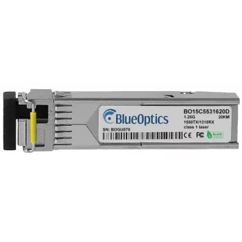 BlueOptics SFP-BXD53-20KM-QL-BO network transceiver module Fiber optic 1250 Mbit/s