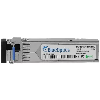 SFP transceiver module BlueOptics SFP-GIG-BX-U40-BO 1250 Mbit/s 1310 nm