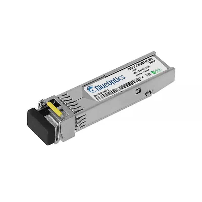 SFP transceiver module BlueOptics SFPGLX20B15-BO 1250 Mbit/s Silver