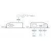 ATEN 1-Port RS-232 Secure Device Server with PoE, 10/100Base-T(X), 210 g