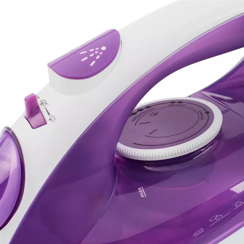Dry & Steam iron Tristar ST-8350 Ceramic soleplate 2200 W Purple
