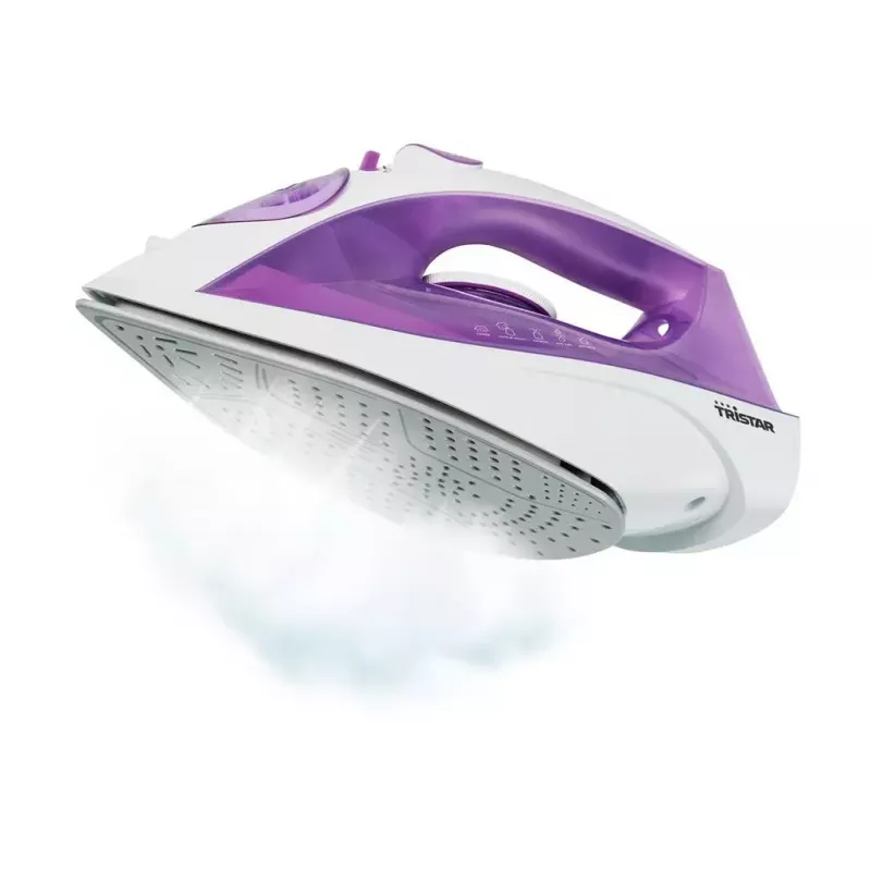 Dry & Steam iron Tristar ST-8350 Ceramic soleplate 2200 W Purple