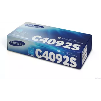 Samsung CLT-C4092S Cyan Toner Cartridge, 1000 pages, Cyan, 1 pc(s)