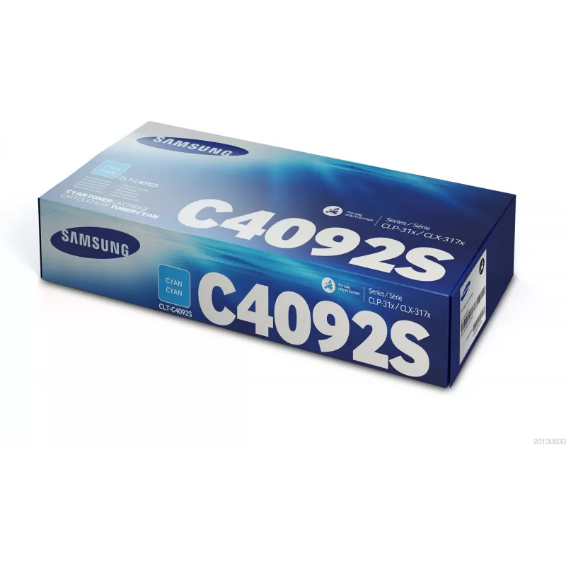 Samsung CLT-C4092S Cyan Toner Cartridge, 1000 pages, Cyan, 1 pc(s)