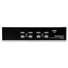 StarTech.com 4 Port 1U Rackmount USB KVM Switch with OSD, 1920 x 1440 pixels, Rack mounting, 5.4 W, 1U, Black