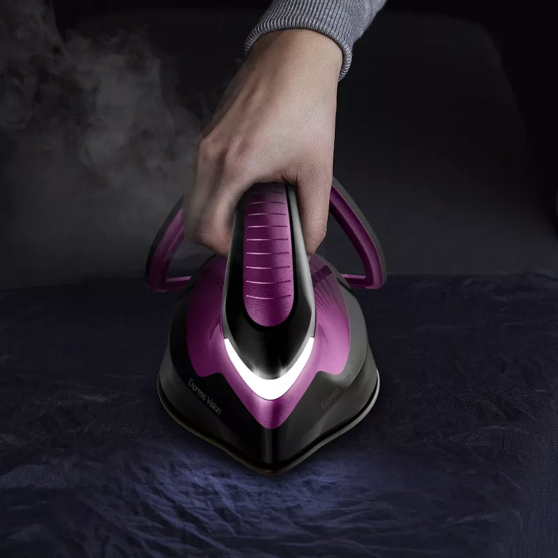 Tefal Express Vision SV8152 2800 W 1.8 L Durilium AirGlide Autoclean soleplate Purple, Black